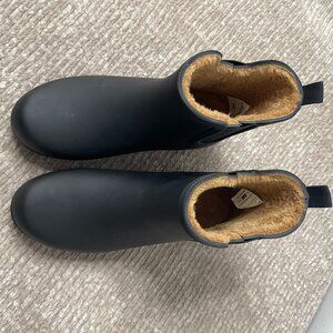CHOOKA DELRIDGE CHELSEA RAIN BOOT - BLACK